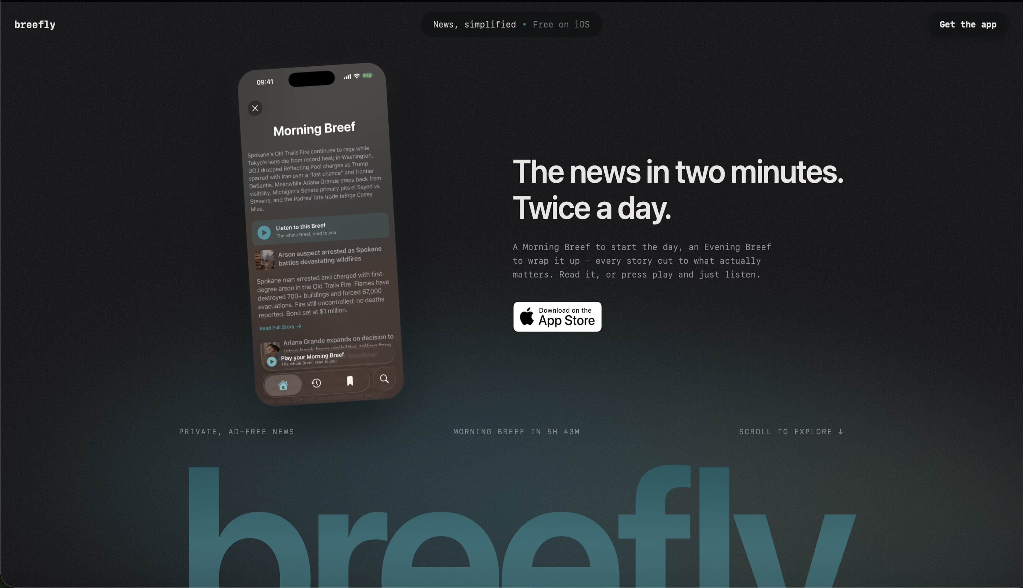 Breefly site